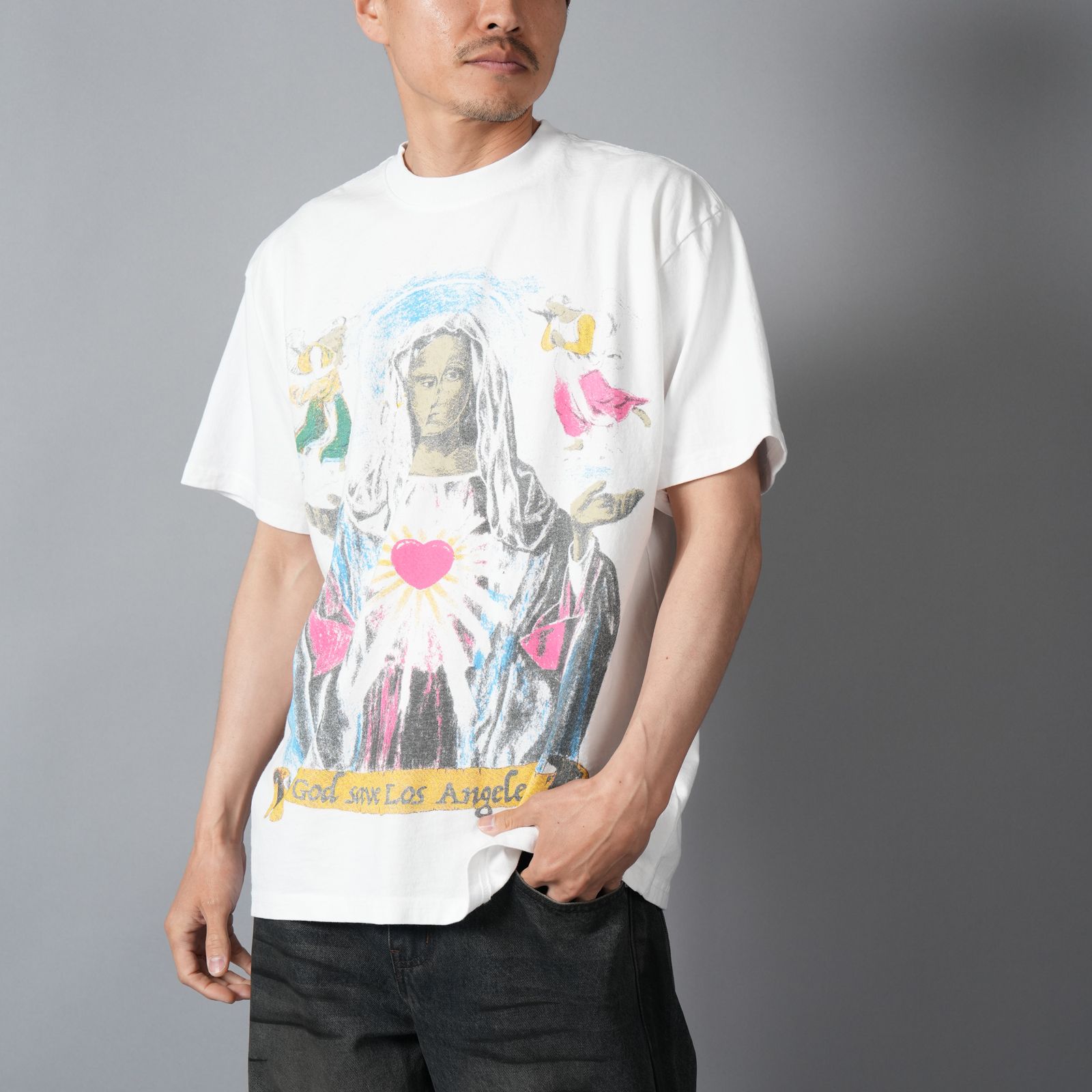 RELIEF, t-shirt / Tシャツ (ホワイト)