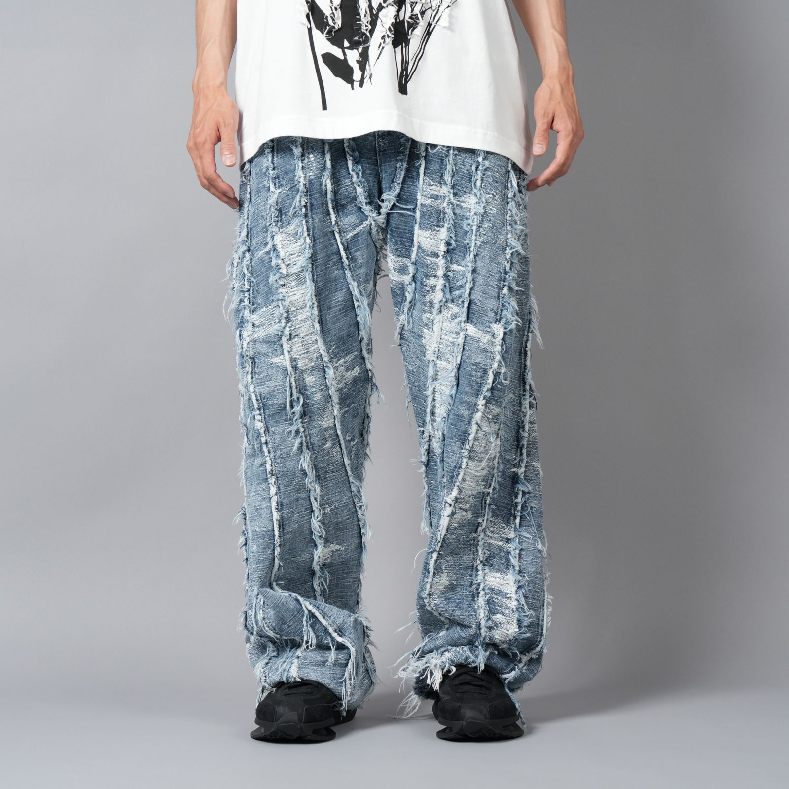 【ラスト1点】Denim Pants / デニムパンツ (インディゴケミカル)