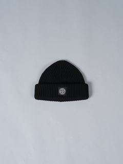 【ラスト1点】 N22C3 RIB KNIT / ニットキャップ (ブラック)