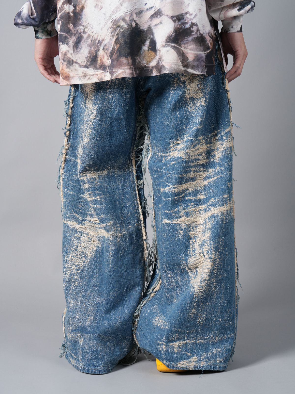 TAAKK - 【ラスト1点】 WIDE DENIM PANTS / ワイドデニムパンツ TAAKK - 【ラスト1点】 WIDE DENIM PANTS / ワイドデニムパンツ