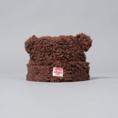 【残りわずか】Bear Beanie / ベアービーニー (ダークブラウン)