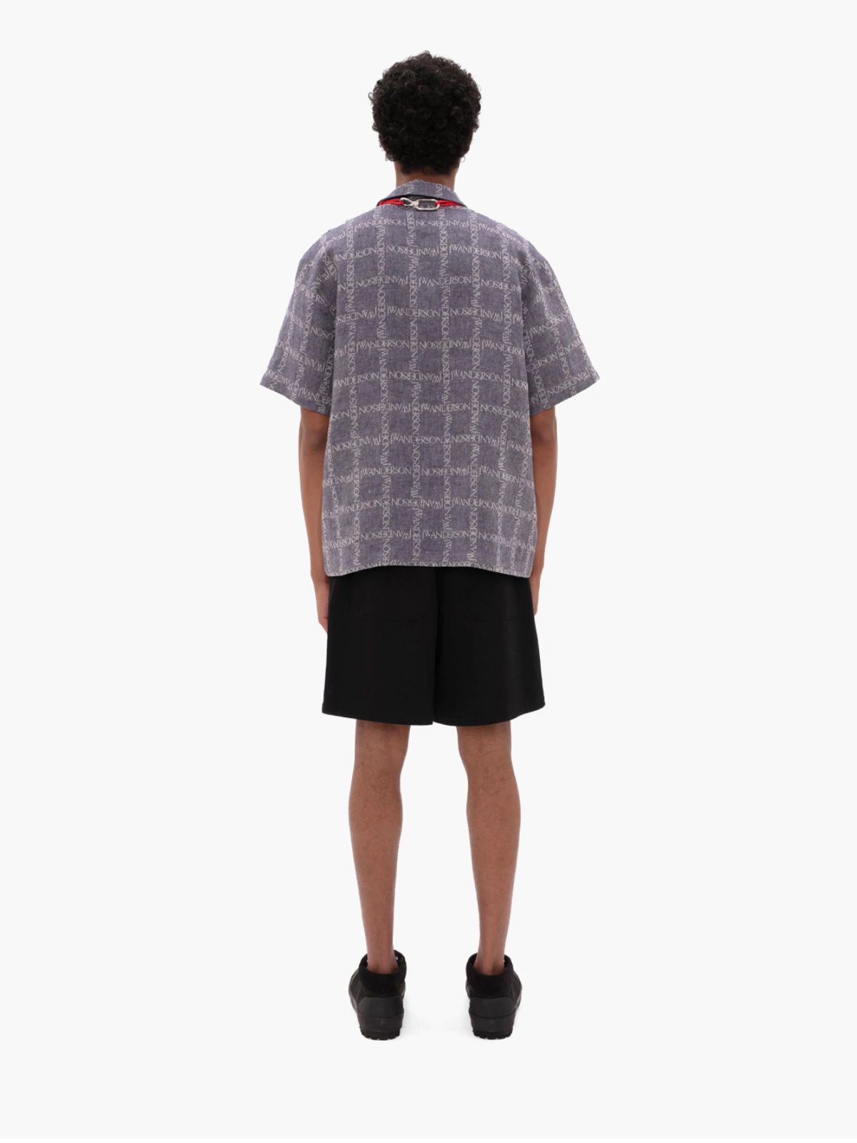 ラスト1点 / SHORT SLEEVE SHIRT / ショートスリーブシャツ (ネイビー)