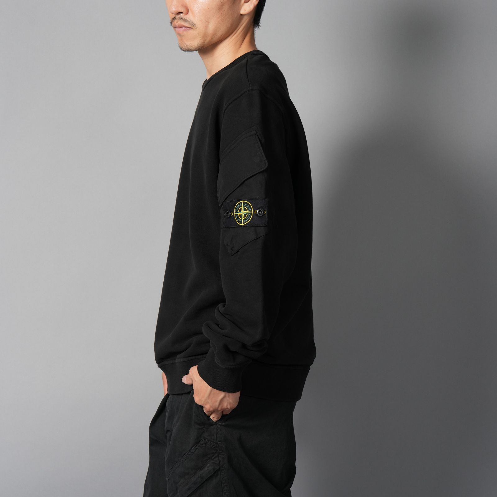 STONE ISLAND - 6100008 / BRUSHED ORGANIC COTTON FLEECE