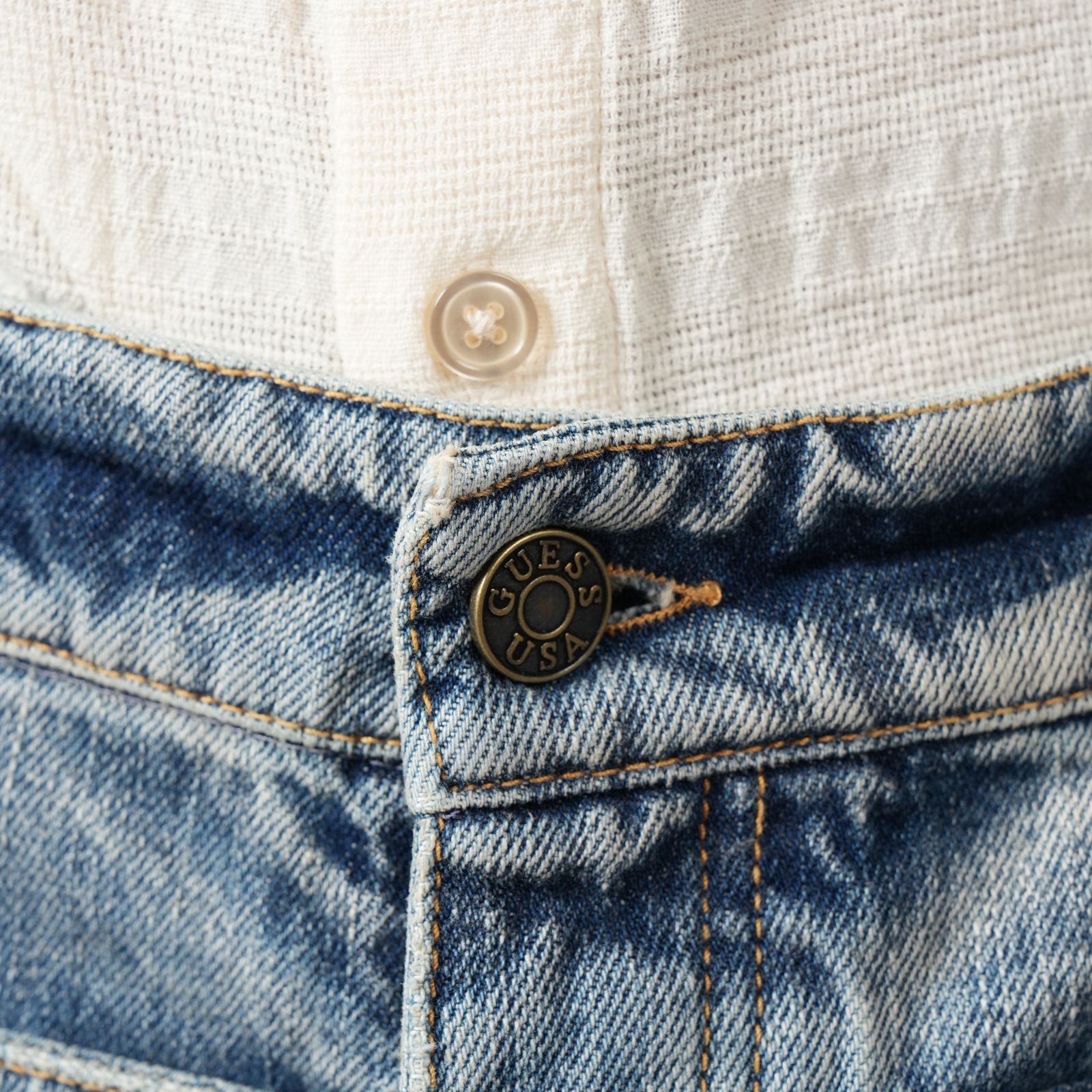 M UTILITY SHORTS / デニムショーツ (ブルー)