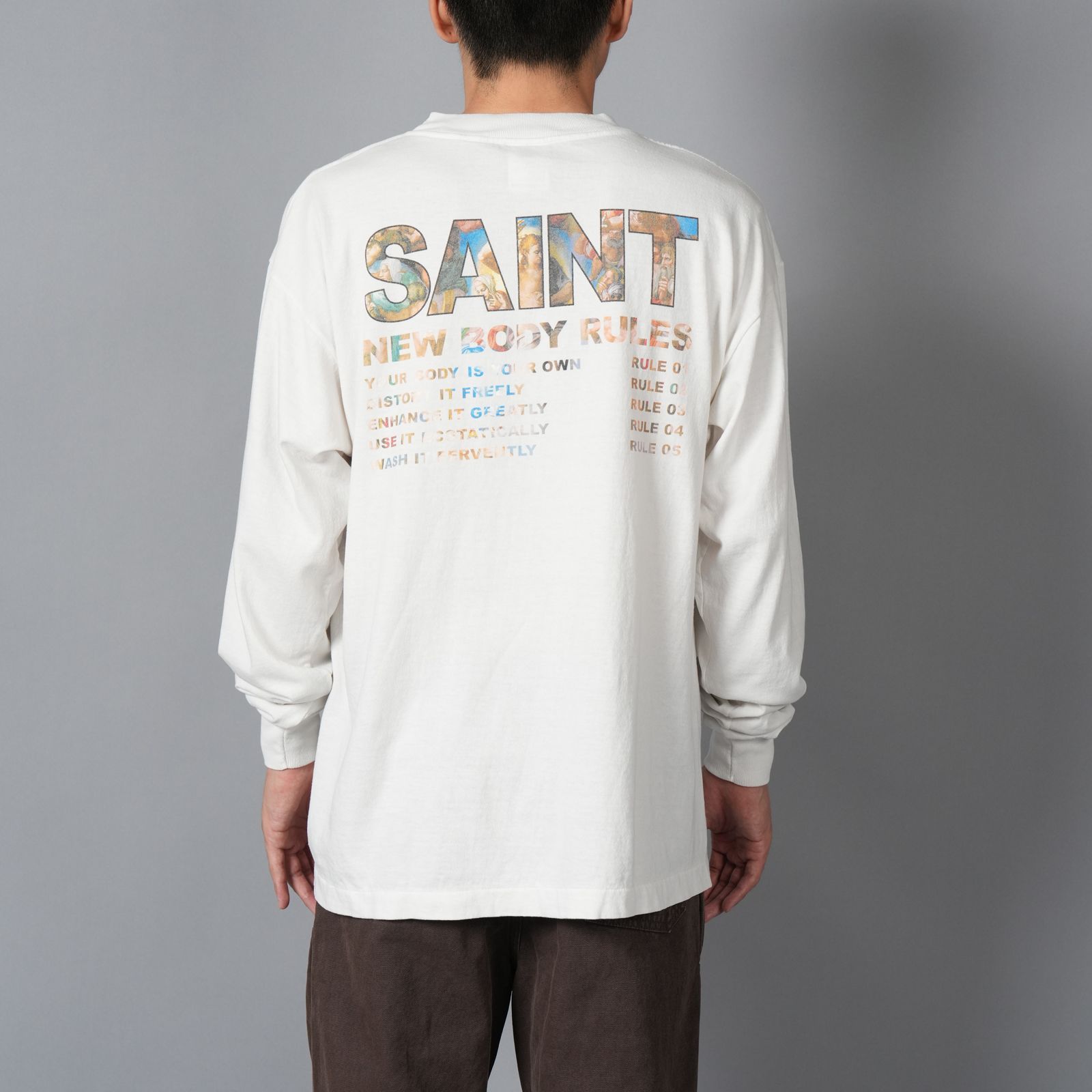T-RM レイ誕生日シリーズ SAINT M×××××× - セントマイケル25SS CANDLE LS TEE (SM-HR8