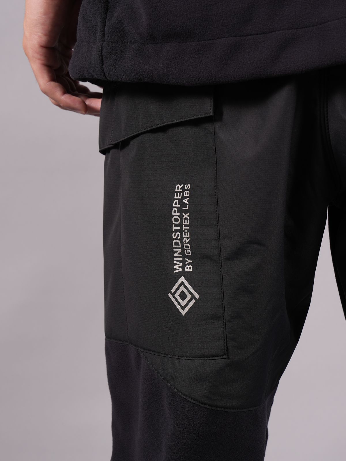 【ラスト1点】WINDSTOPPER BY GORE-TEX LABS 2L POLARTEC TROUSERS / ゴアテックス ラボ / ポーラテック / トラウザー  / パンツ  (ブラック)