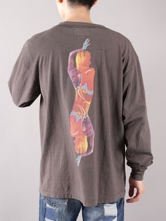 EU-A21-0000-001 / LS TEE EU HP / ロングスリーブ Tシャツ (ブラック)