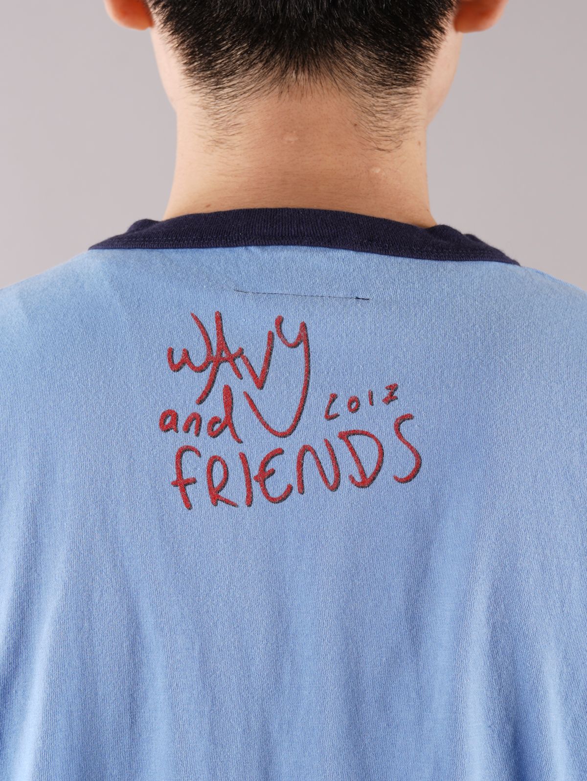WAVY & FRIENDS - WTY-005 / Tシャツ (ブルー) | Confidence