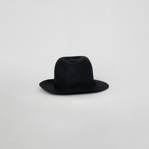 【コラボ】ABACA PANAMA HAT feat.KIJIMA TAKAYUKI / パナマハット (ブラック)