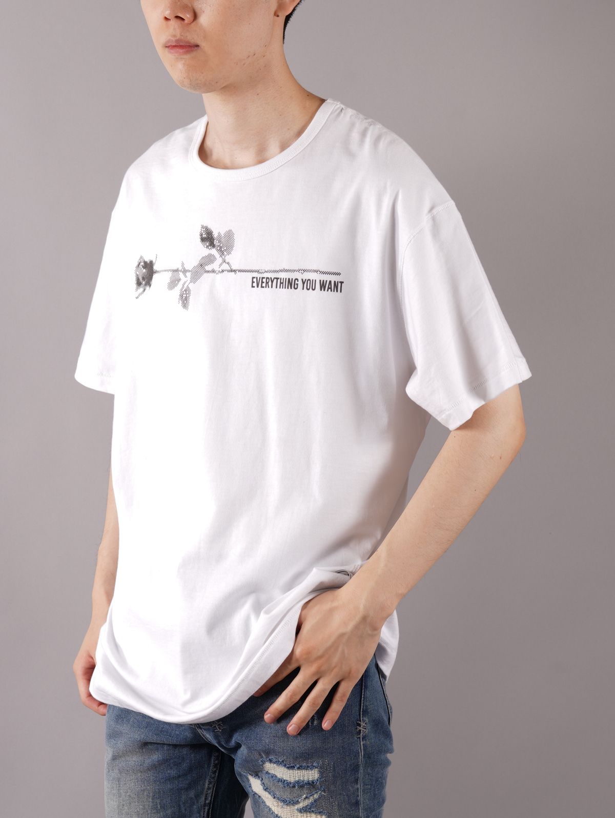 【ラスト1点】 EVERYTHING YOU WANT T-SHIRT / エブリシング ユー ウォント Tシャツ (ホワイト)