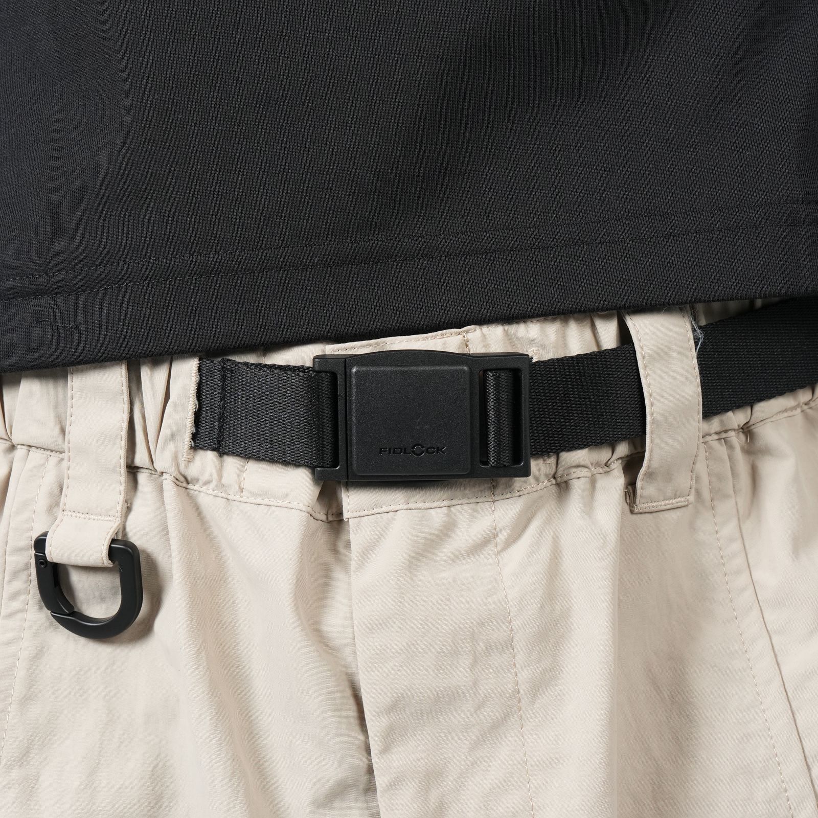 【ラスト1点】CRINKLE NYLON CUFF PANTS  / クリンクル ナイロン カフ パンツ  (ベージュ)