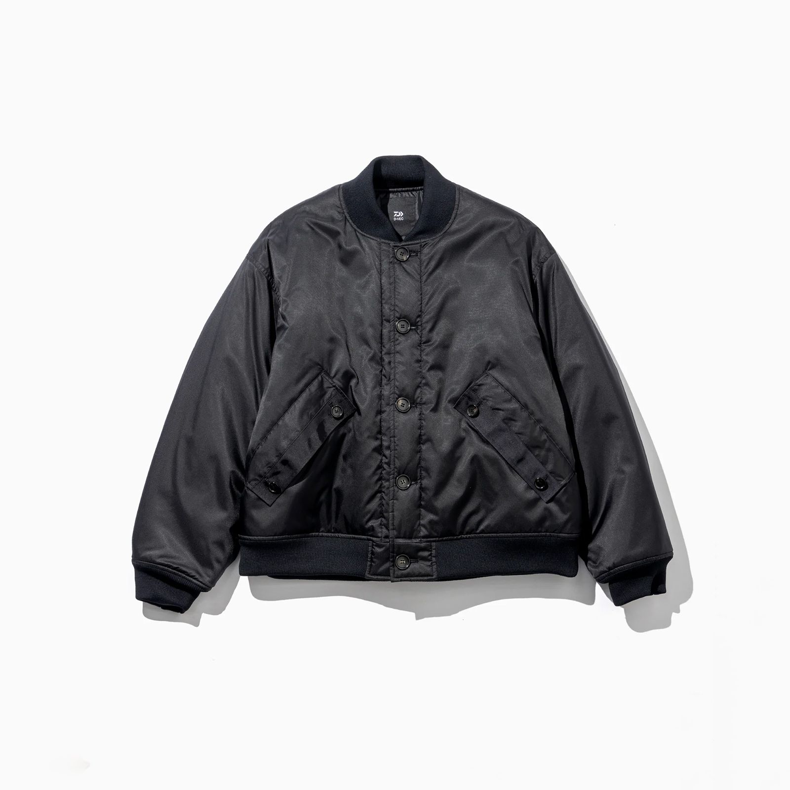 WR REAMIDE DOBBY FLIGHT JACKET  / フライトジャケット (ブラック)