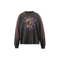 SM-MK8-0000-026 / LS T-SHIRT / HEAD / BLACK ロンT・カットソー (ブラック)