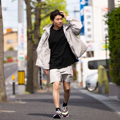 機能性を追求した立体的なシルエットのジャケット