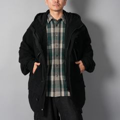 Felted Wool Coat / フェルテッド ウールコート (ブラック)