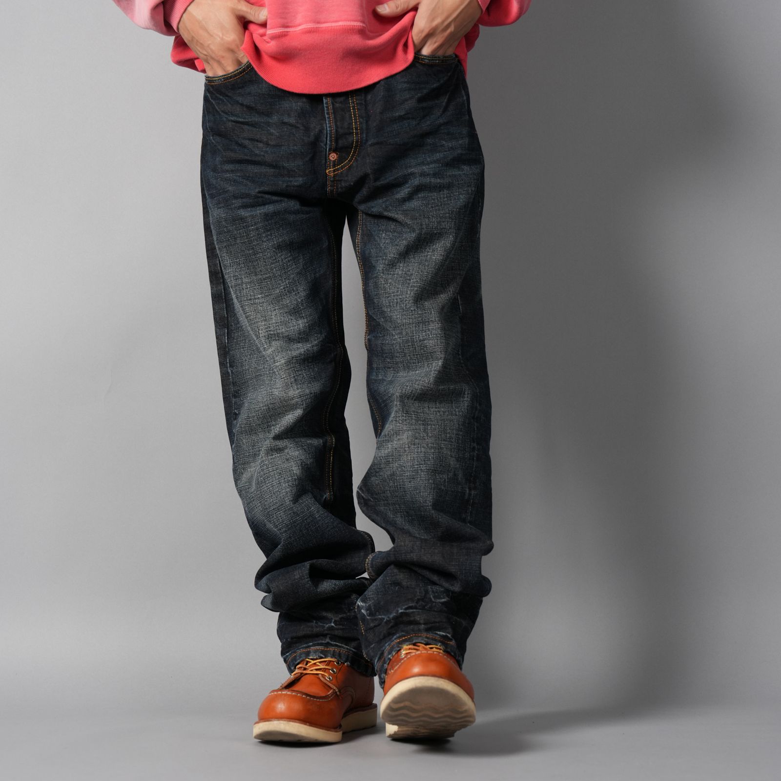 Kamon Daicock Puff Print Jeans #2020 / デニムパンツ (インディゴ)