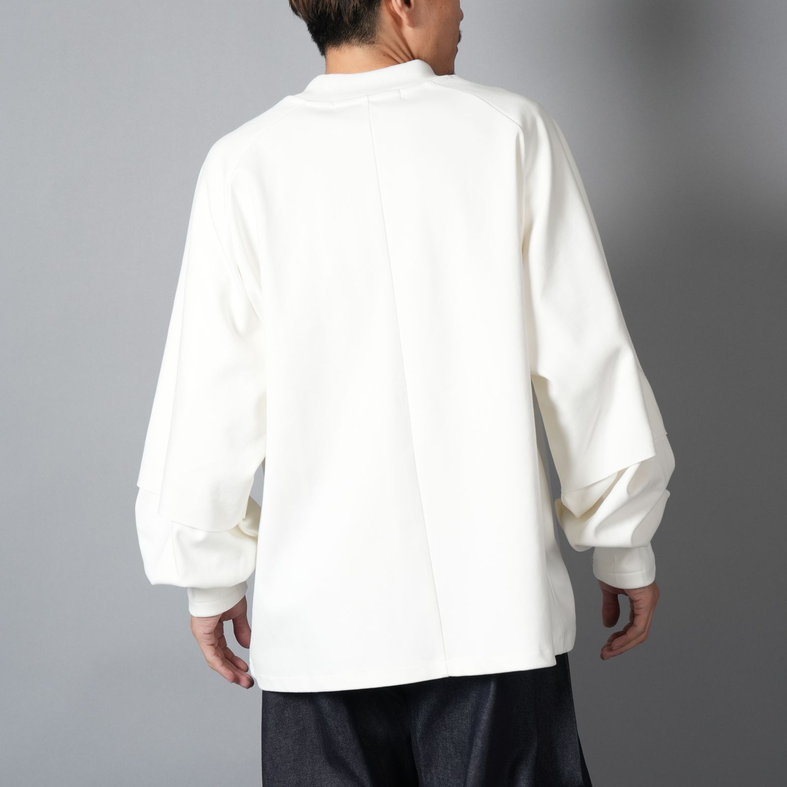 RAGLAN LAYERED LONGSLEEVE TEE / ラグラン レイヤード ロングスリーブT ロンT (ダブ)