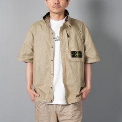 1200028 ORGANIC LOOK NYLON PANAMA-TC / 半袖シャツ [ガーメントダイ] (ビスケット)