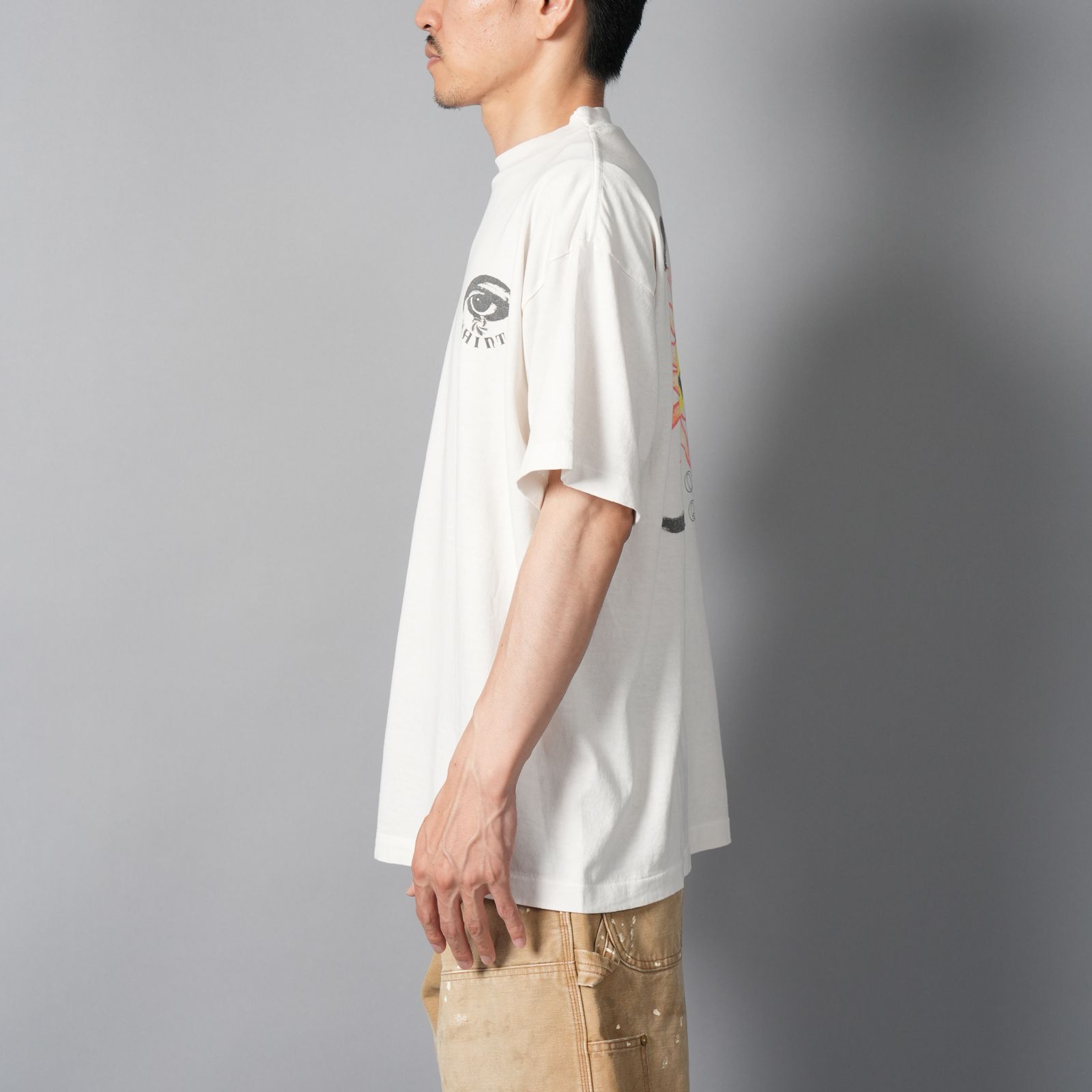 【残りわずか】SM-HR1-0000-021 / SS TEE / EYE / WHITE / Tシャツ (ホワイト)