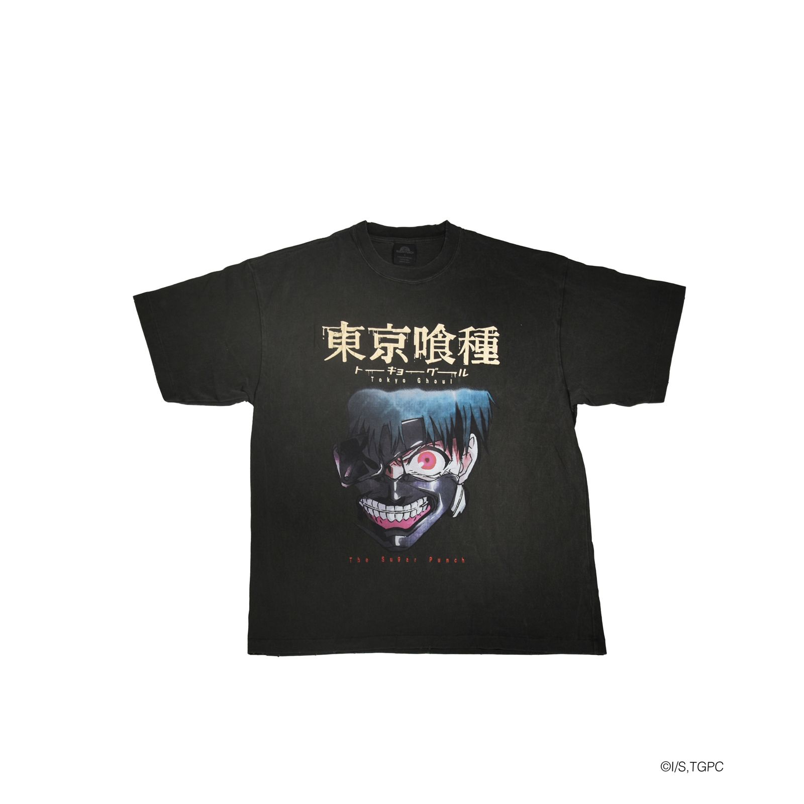 [東京喰種]  TTGM25SM001 / S/S T-Shirt  (KANEKI MASK)  / Tシャツ (ブラック)