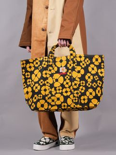 MARNI X CARHARTT WIP - YELLOW SHOPPER / トートバック   (サンフラワー)