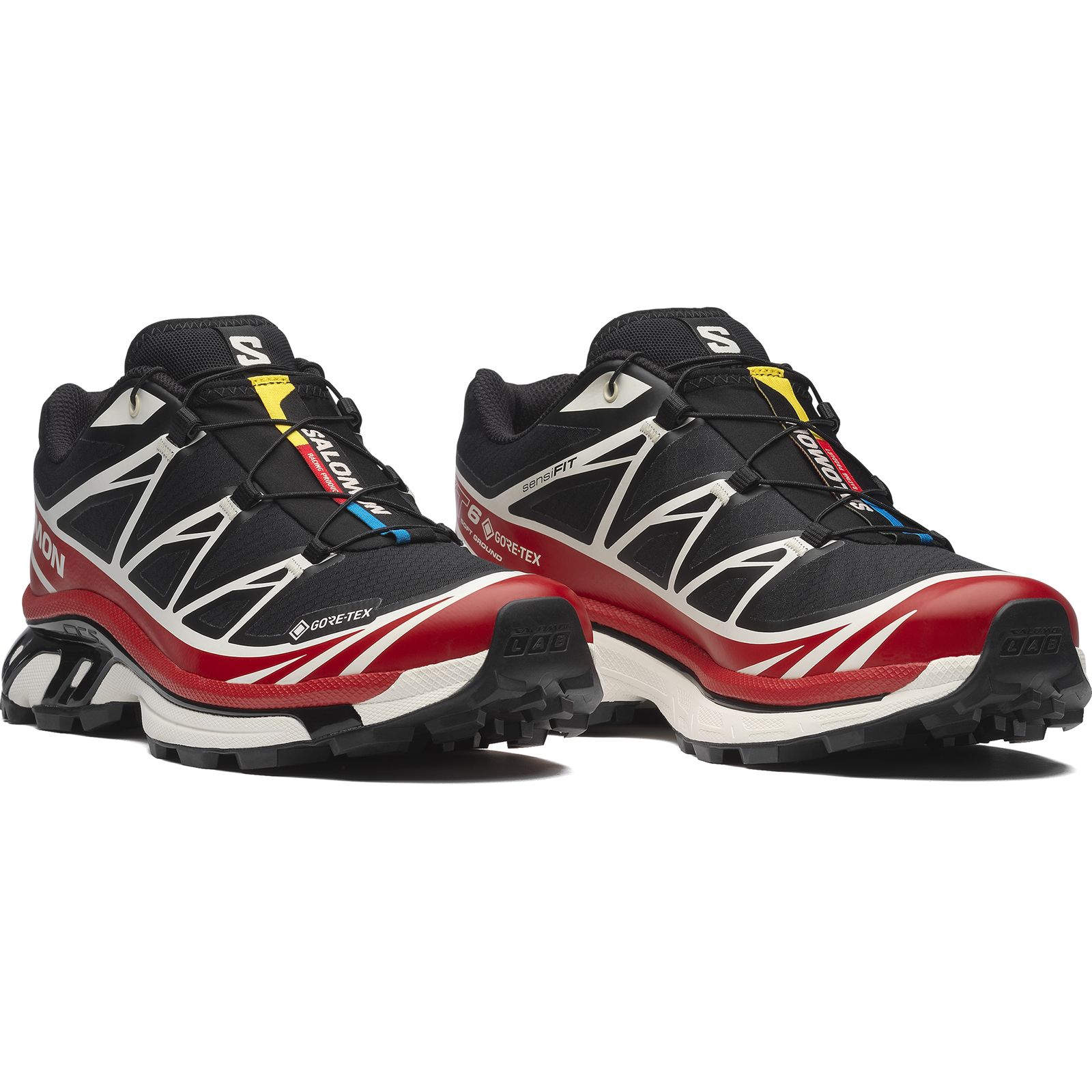 XT-6 GTX / Black / Flame Scarlet / Vanilla Ice / スニーカー [ゴアテックス] (ブラック/フレームスカーレット/バニラアイス)