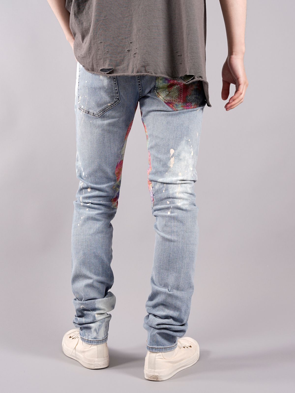 【ラスト1点】LAGUNA BLUE MULTI  JEANS / ブルーマルチジーンズ (マルチ)