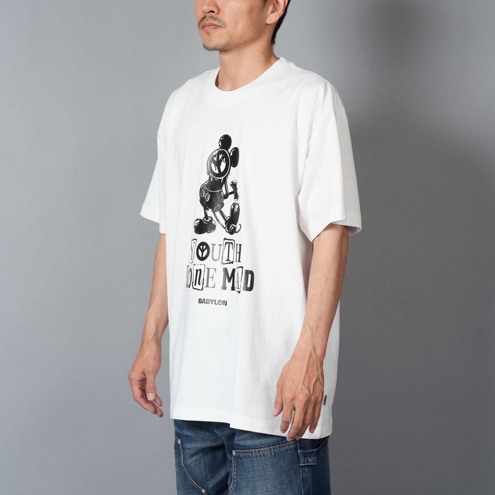 S/S YOUTH GONE MAD TEE / Tシャツ  (ピュアホワイト)