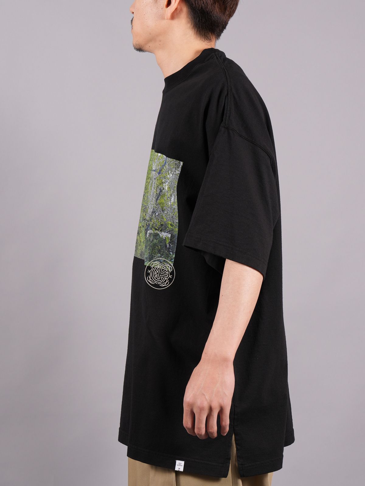 【ラスト1点】 FOREST BIG TEE / フォレスト ビッグ Tシャツ  (ブラック)