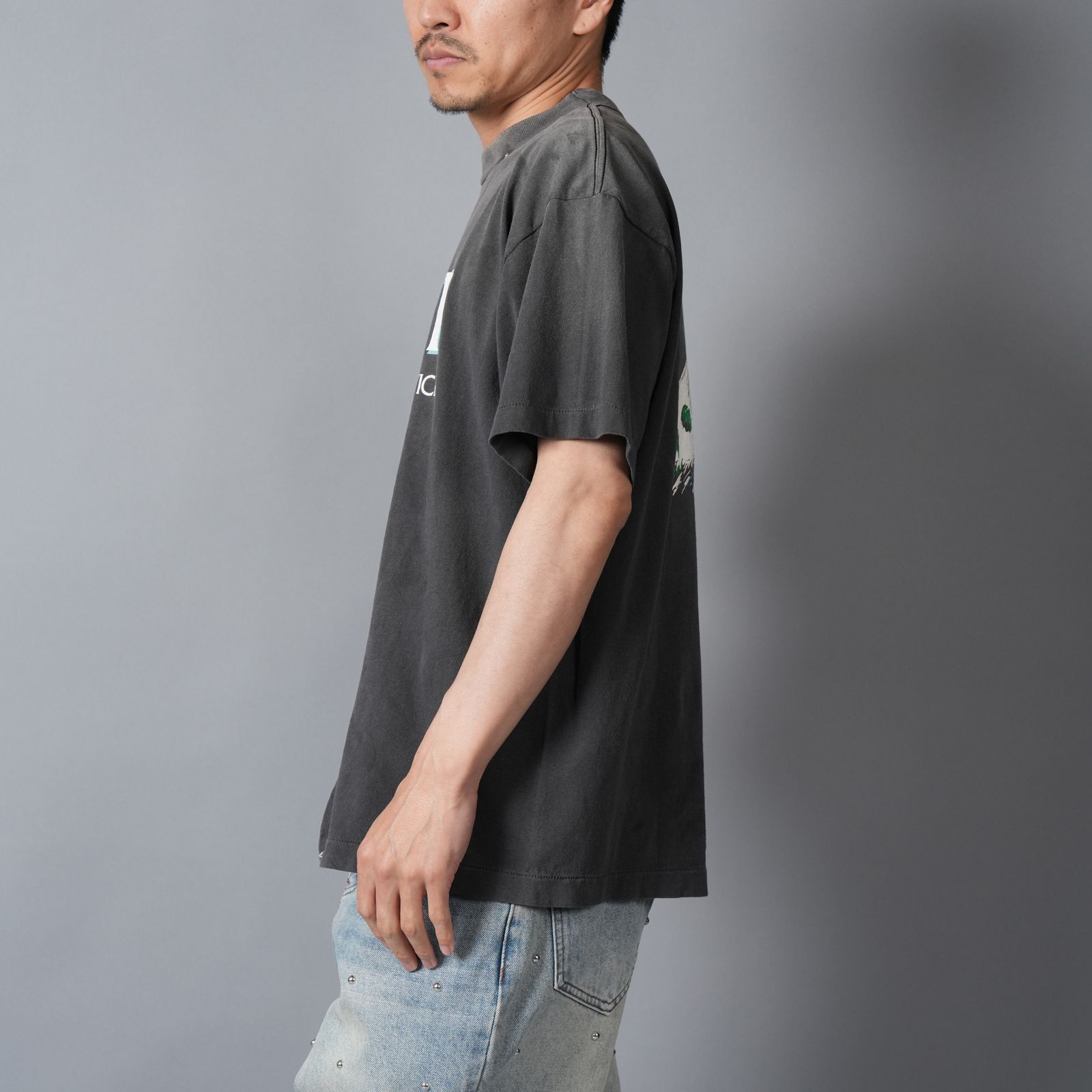 SM-MK8-0000-005 / SS T-SHIRT / SAINT / BLACK / Tシャツ (ブラック)