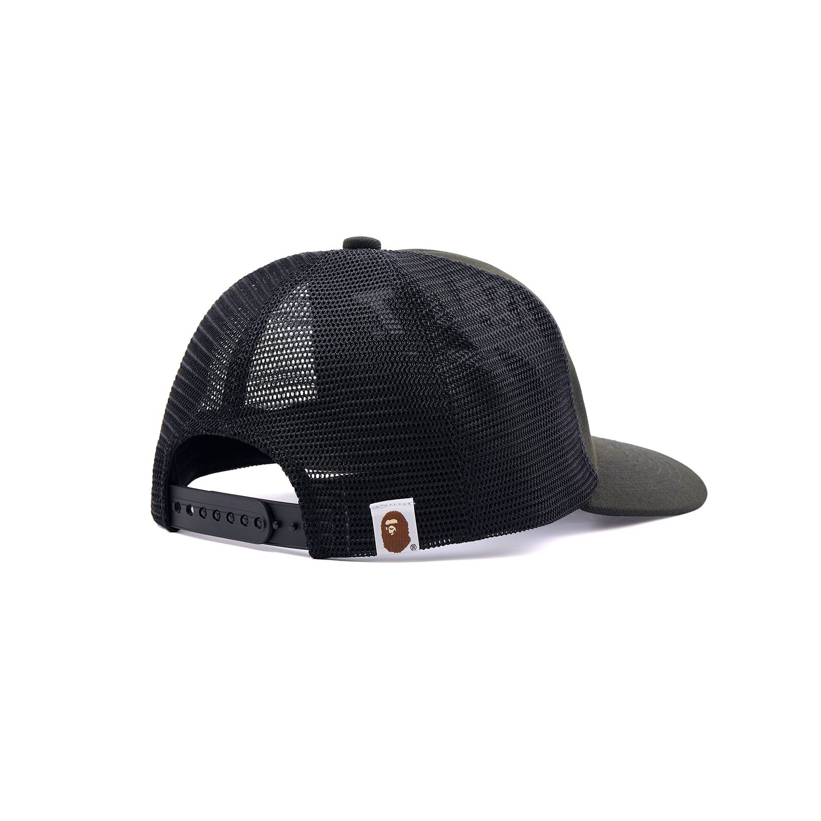 【コラボ】SM-MK8-0000-C59 / BAPE_MESH CAP / BLK / メッシュキャップ (ブラック)