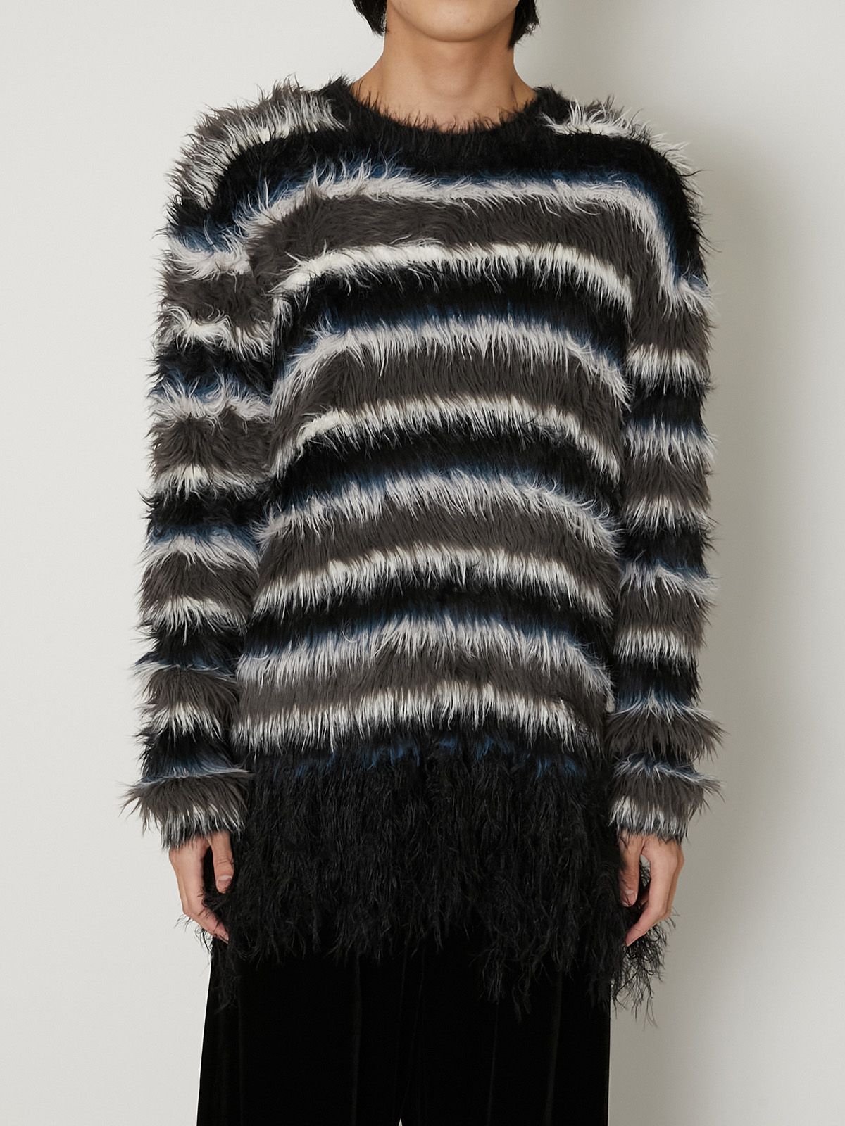 FUR KNIT / ファーニット (ブラック)
