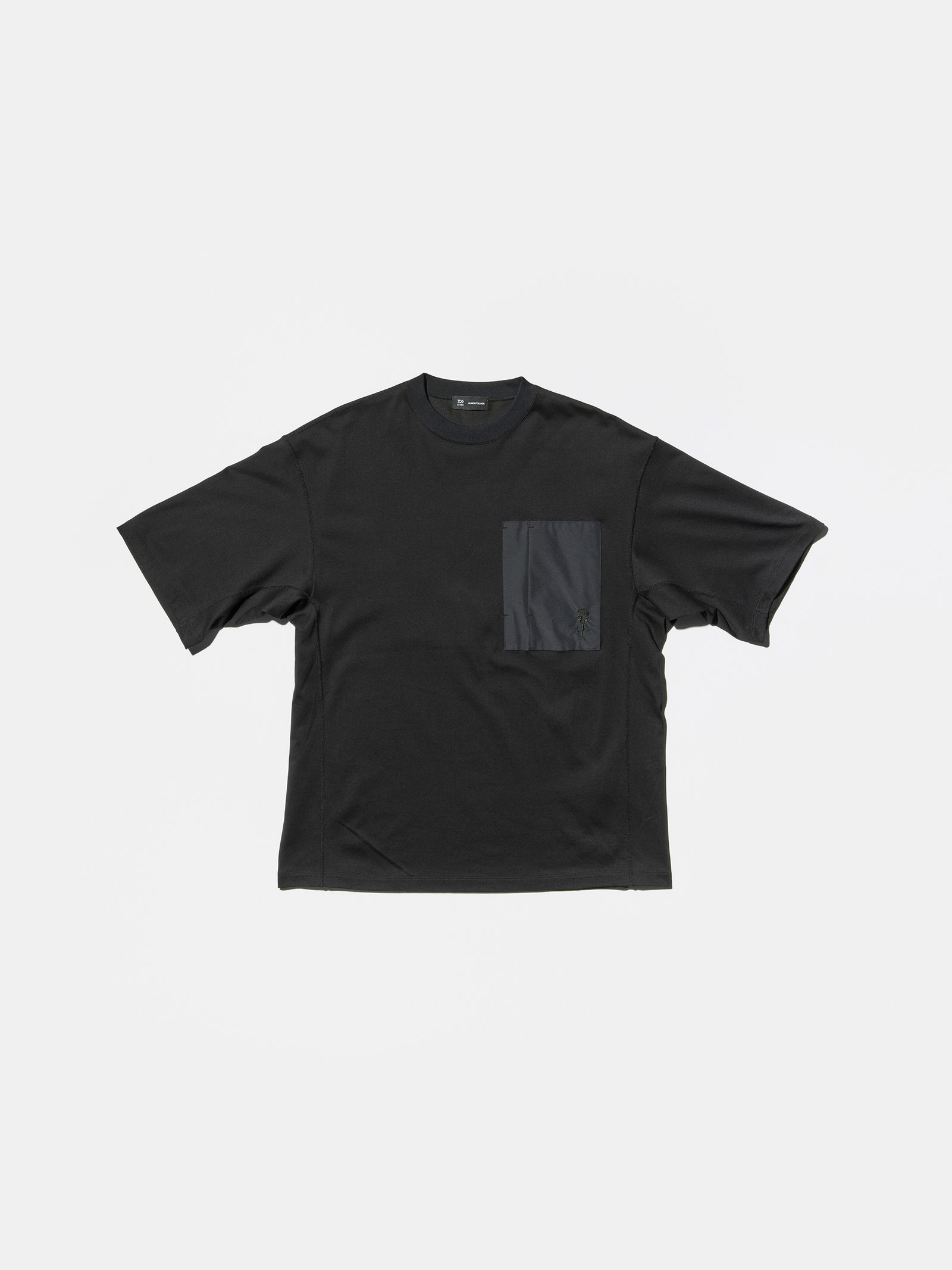 COTTON PLATING SHORT T SHIRTS / Tシャツ (ブラック)