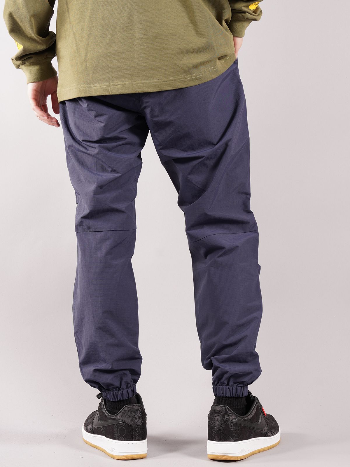 ラスト1点 / BUCKLE RIPSTOP PANTS / バックル リップストップ パンツ (ネイビー)
