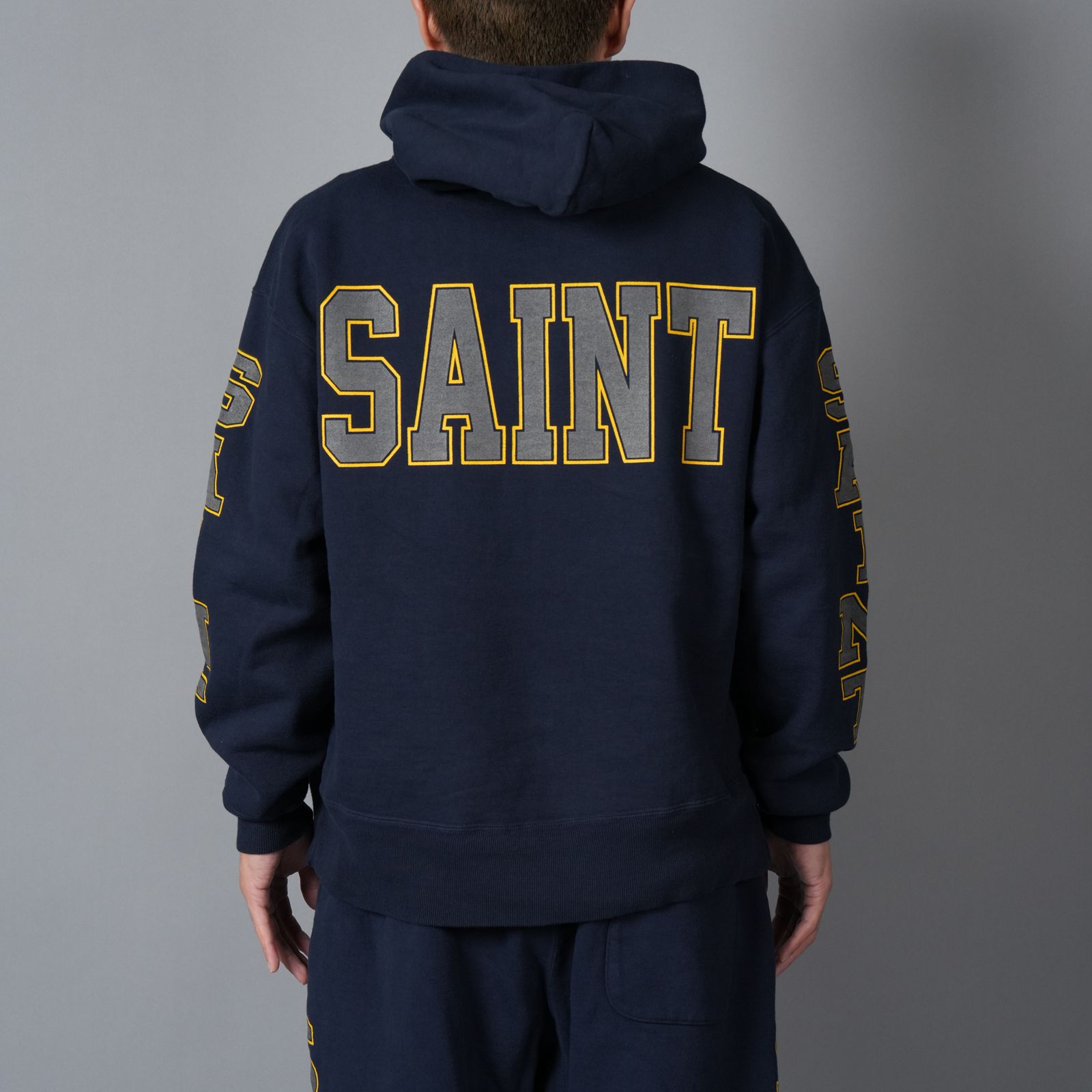 【ラスト1点】SM-HR1-0000-055 / HOODIE / SAINT / NAVY (ネイビー)