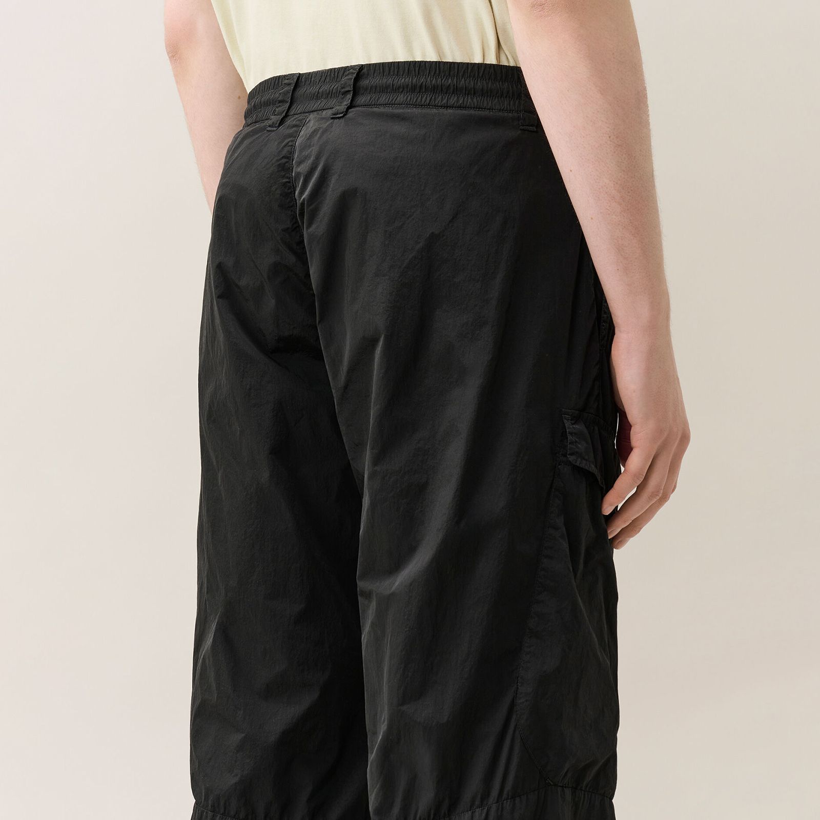 CHROME-R BOXY SEAMLESS CARGO PANTA / カーゴパンツ (ブラック)