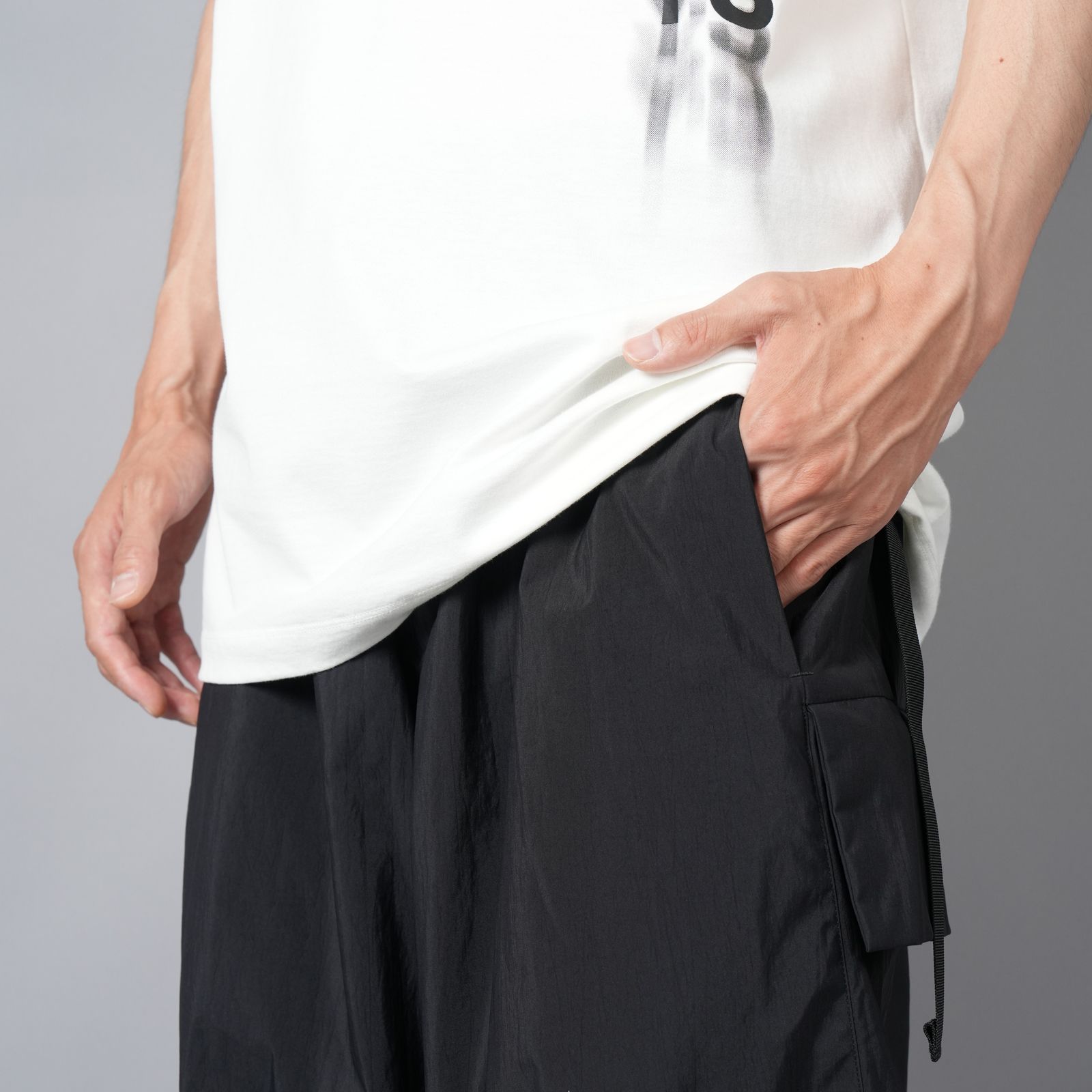 Y-3 - 【ラスト1点】NYL PANT / ナイロンパンツ (ブラック