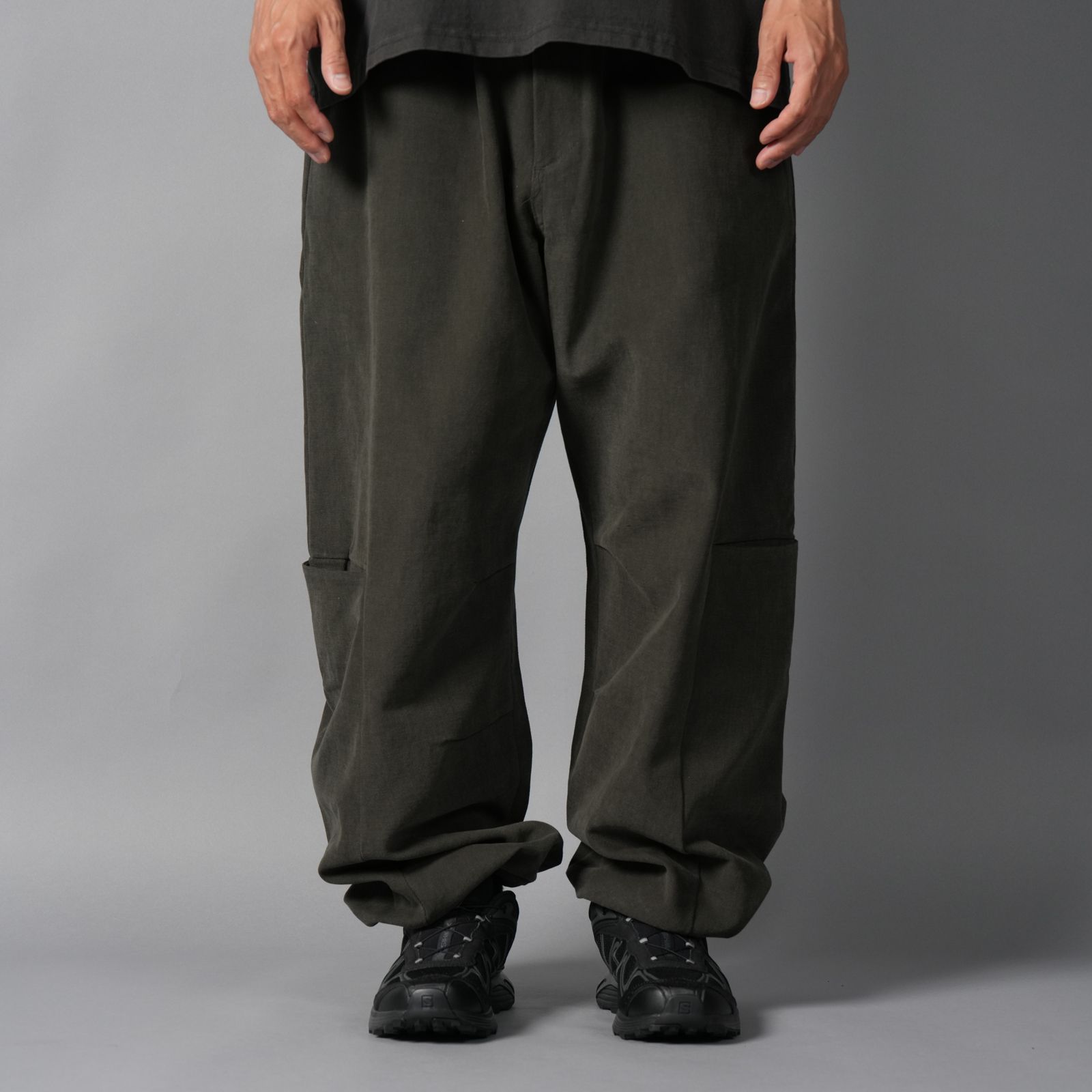 SAGYO PANT  / ワイドパンツ (タイム)