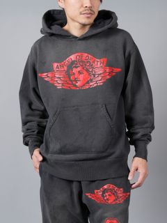 SM-YS8-0000-034 / HOODIE / ANGEL / BLACK / プルオーバフーディー  (ブラック)