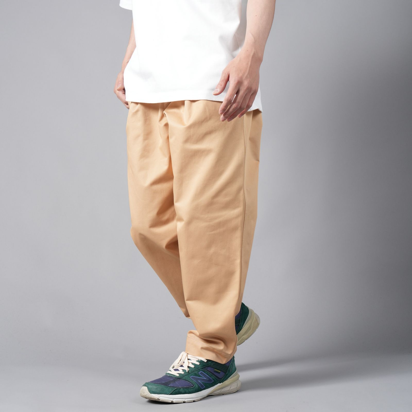 MARNI - オーガニックギャバジン製パンツ / クロップド / ドロー MARNI - オーガニックギャバジン製パンツ / クロップド / ドロー