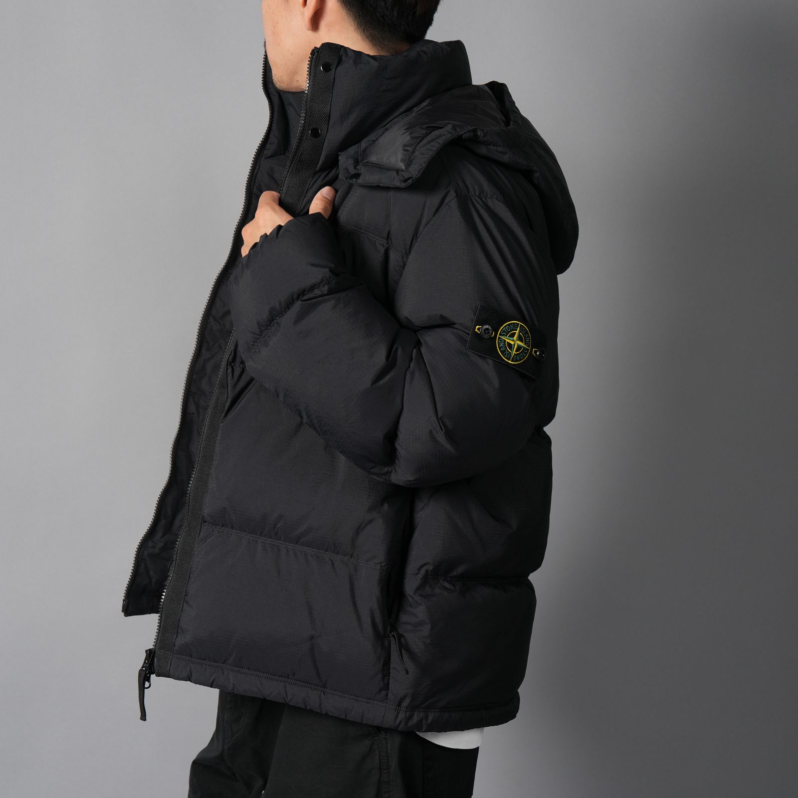 4100013 / MATT RIPSTOP CORDURA ADVANCED FABRICS / ダウンジャケット [コーデュラ](ブラック)