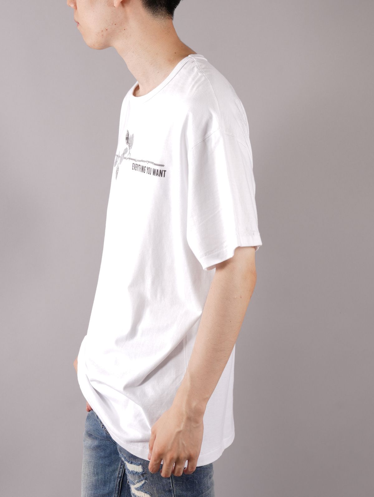 【ラスト1点】 EVERYTHING YOU WANT T-SHIRT / エブリシング ユー ウォント Tシャツ (ホワイト)