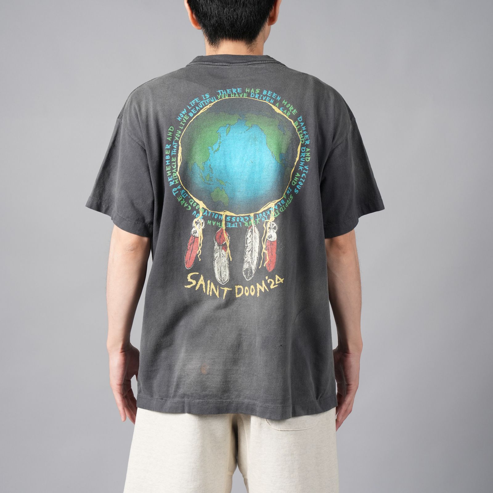 iku♦︎⑧MARY QUANT♦︎Tシャツ♦︎XXLブラック＆ホワイト メンズ イクイップメントフォーアルピニストティー(XS ブラック