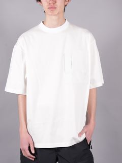 【ラスト1点】 COTTON PLATING SHORT T SHIRTS / Tシャツ (ホワイト)
