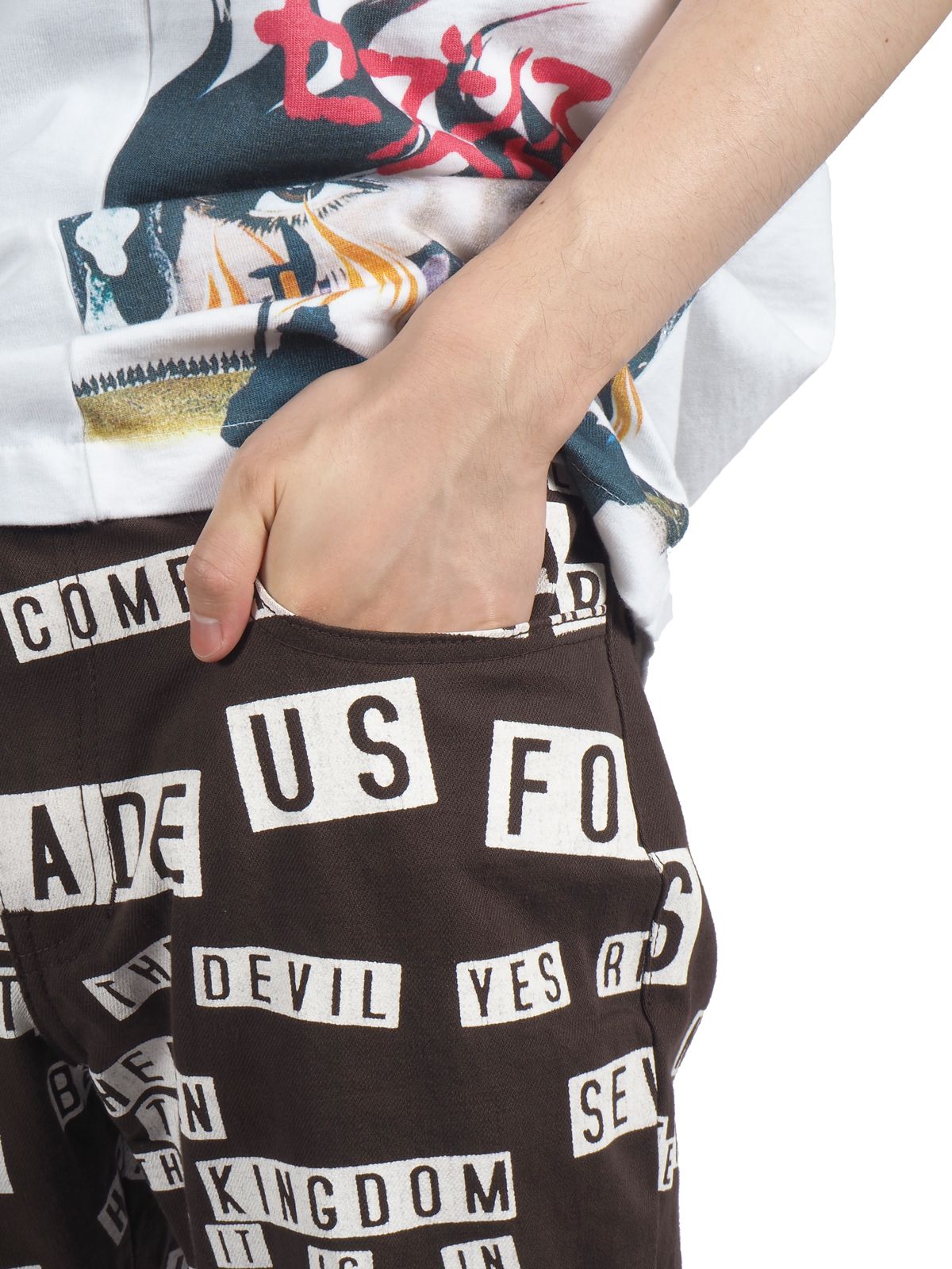 BmprStckr Denim PNT / デニムパンツ (ブラウン)