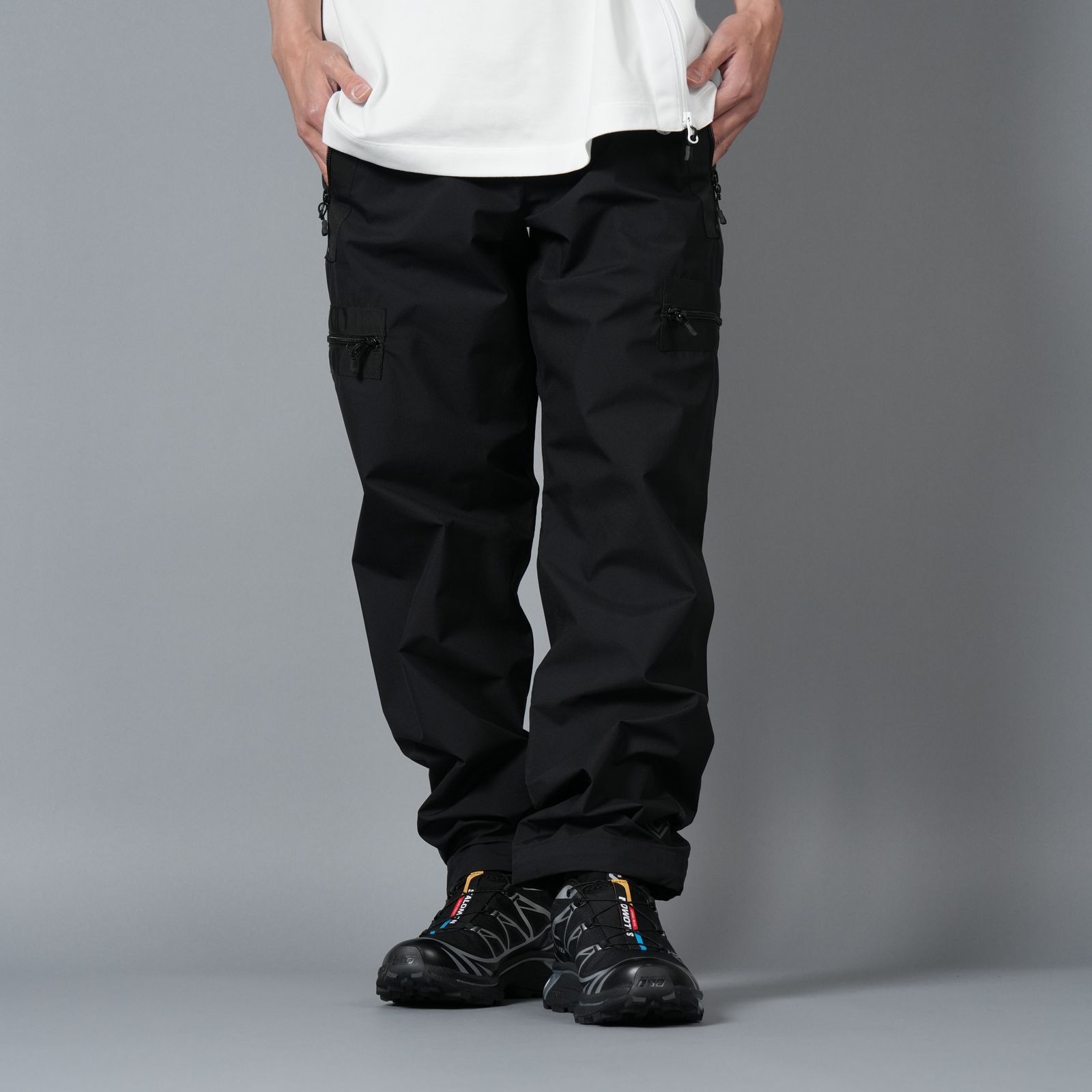 【ラスト1点】【限定】WINDSTOPPER BY GORE-TEX LABS 30DY/TR2 3L TROUSERS / ゴアテックス ラボ スリーレイヤー / トラウザーズ [防水・防風] (ブラック)