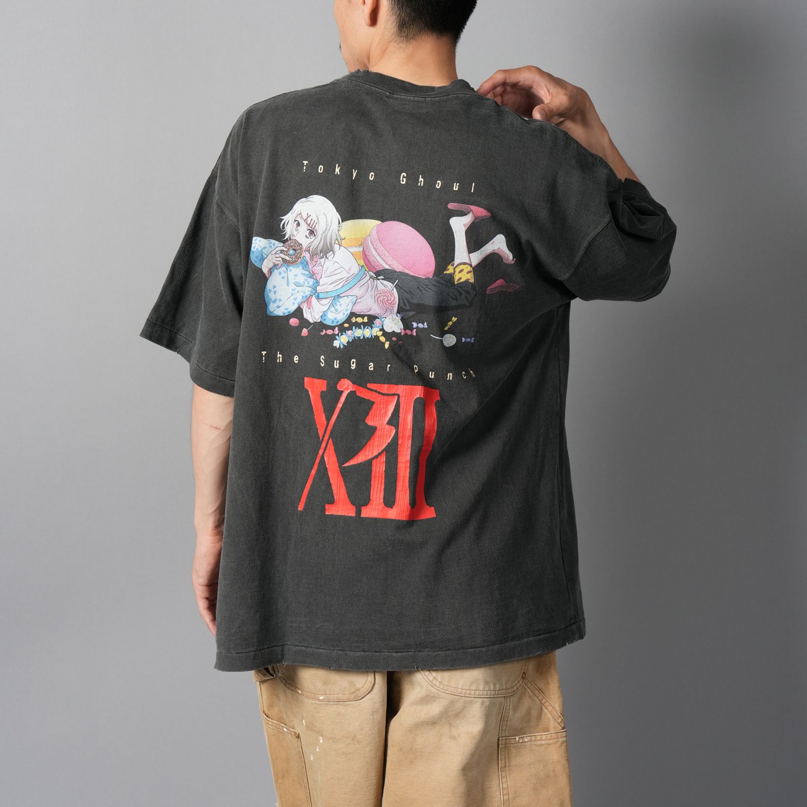 【残りわずか】[東京喰種]  TTGM25SM009 / S/S T-Shirt   (JUZO)  / Tシャツ (ブラック)