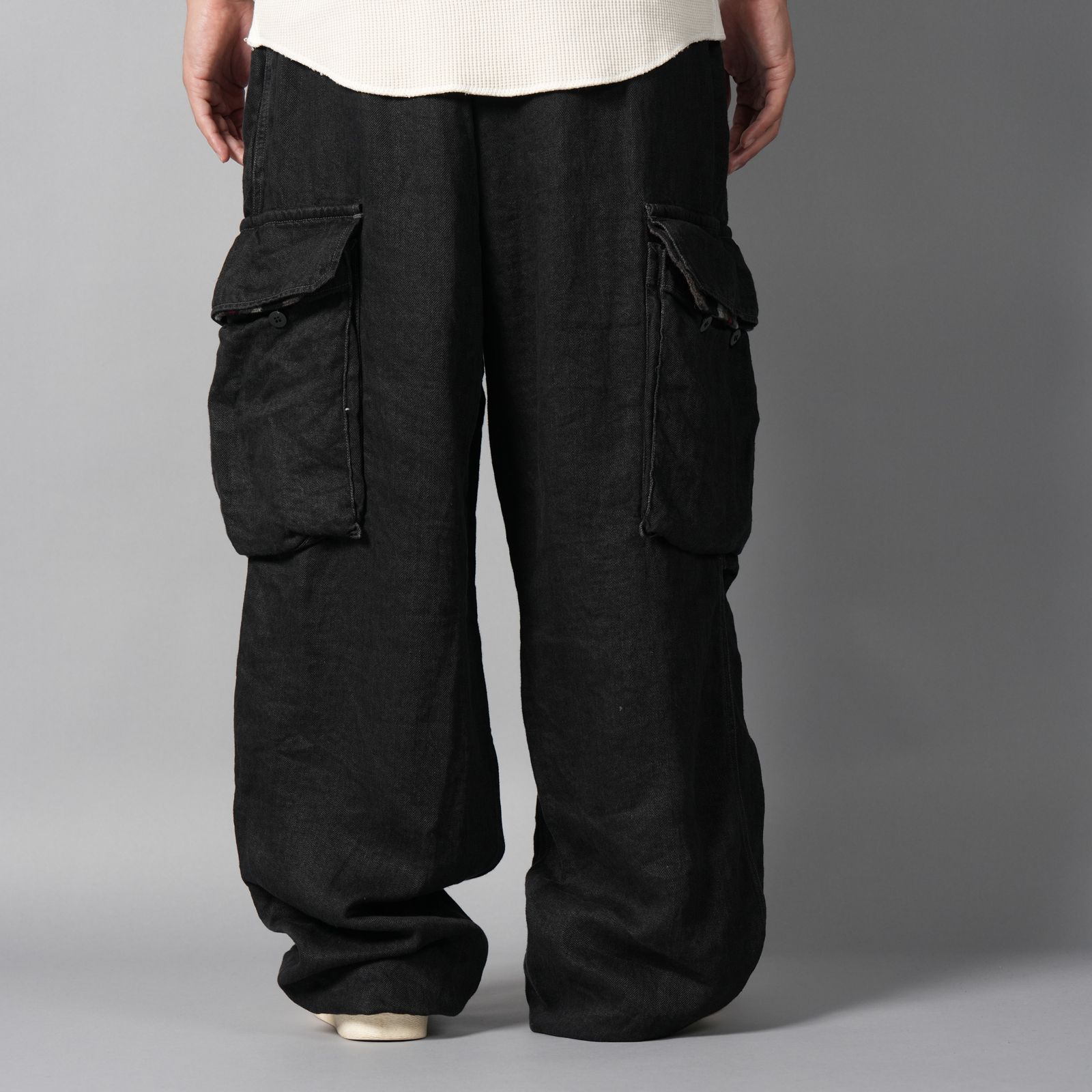 M47 Denim Cargo Pants / デニムカーゴパンツ (ブラック)