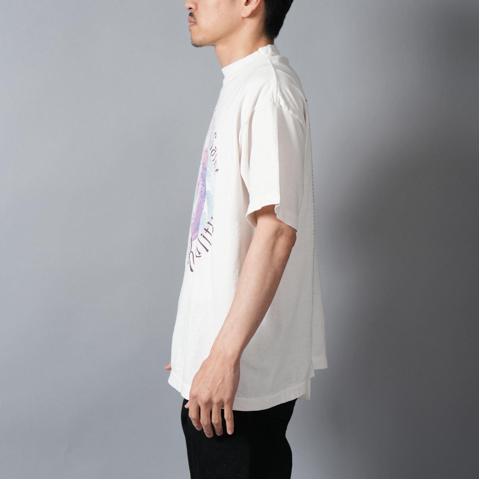 【ラスト1点】【コラボ】SM-MK8-0000-C09 / SW_SS T-SHIRT / TWISTED SAINT / Tシャツ (ホワイト)