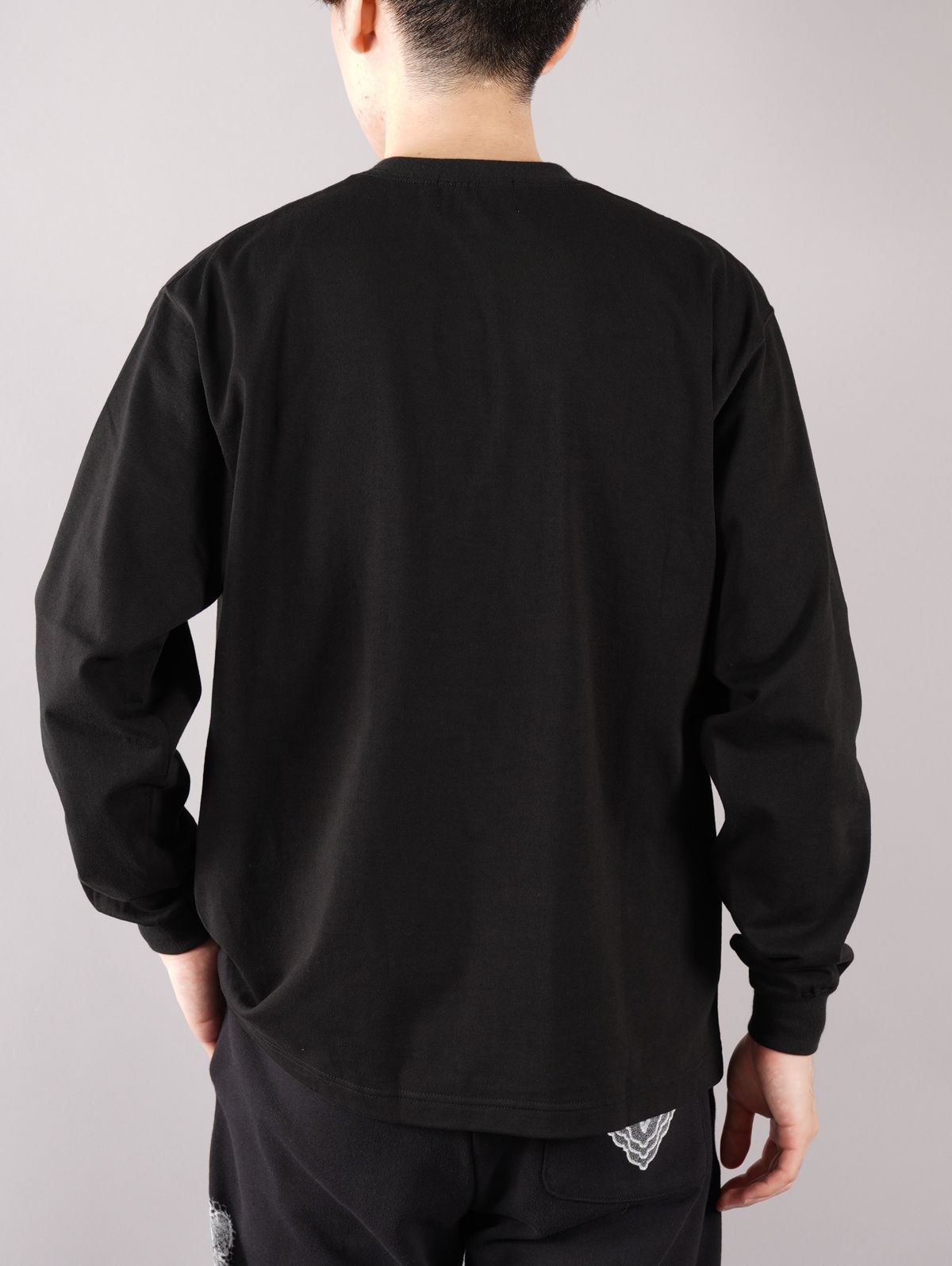 ラスト1点 / COMLETELY HATED L/S T / コンプリートリー ヘイテッド ロングスリーブT (ブラック)